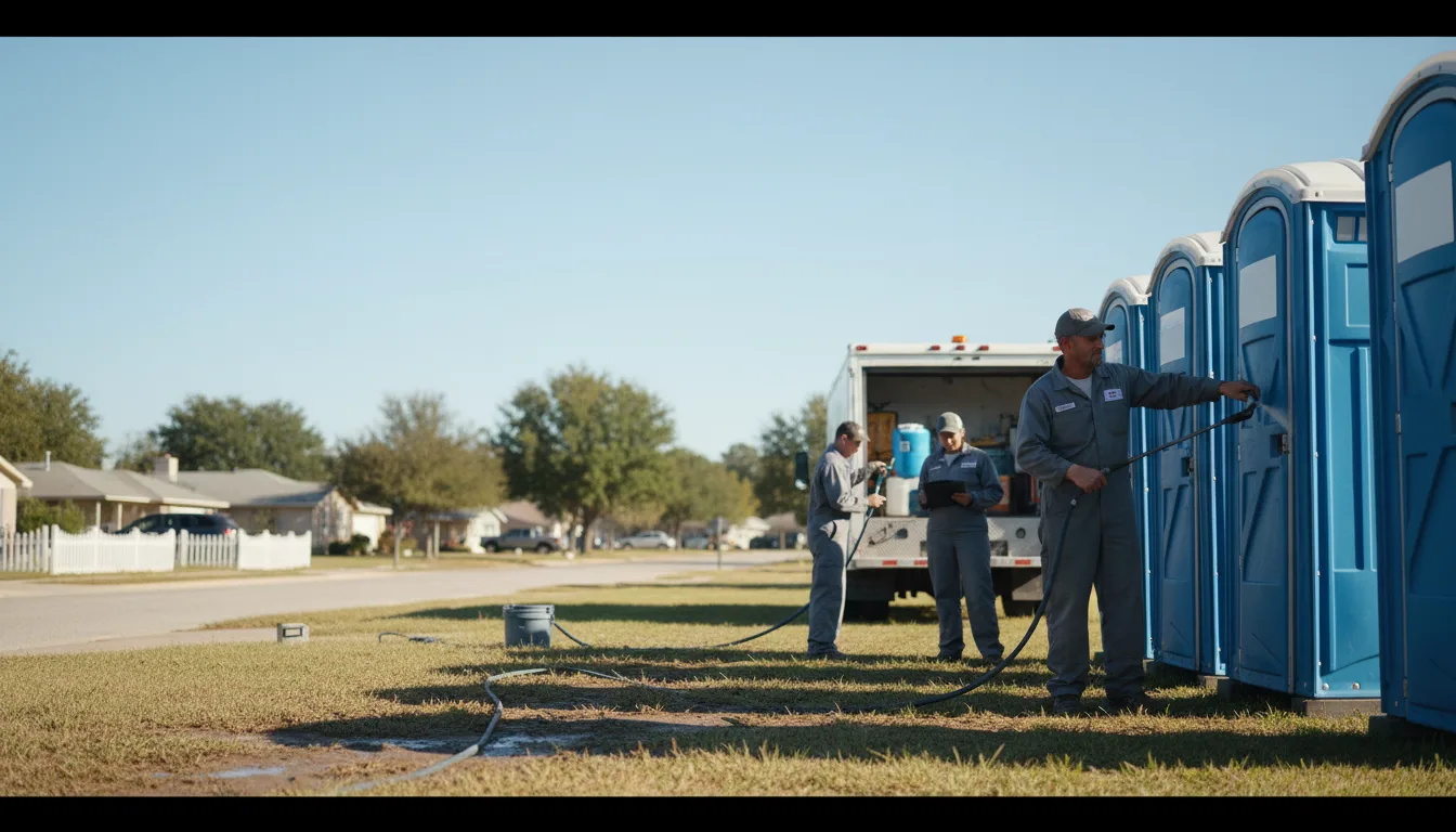 Long-Term Portable Toilet Rental in Marlin, TX near me